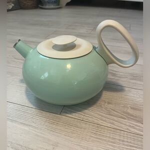 copco mint green vintage teapot 0105